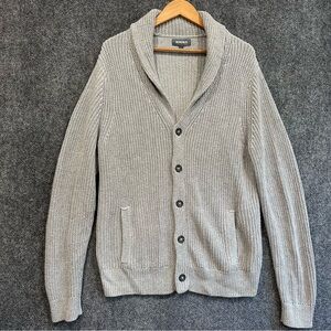 Bonobos Men's Cardigan in Light Gray